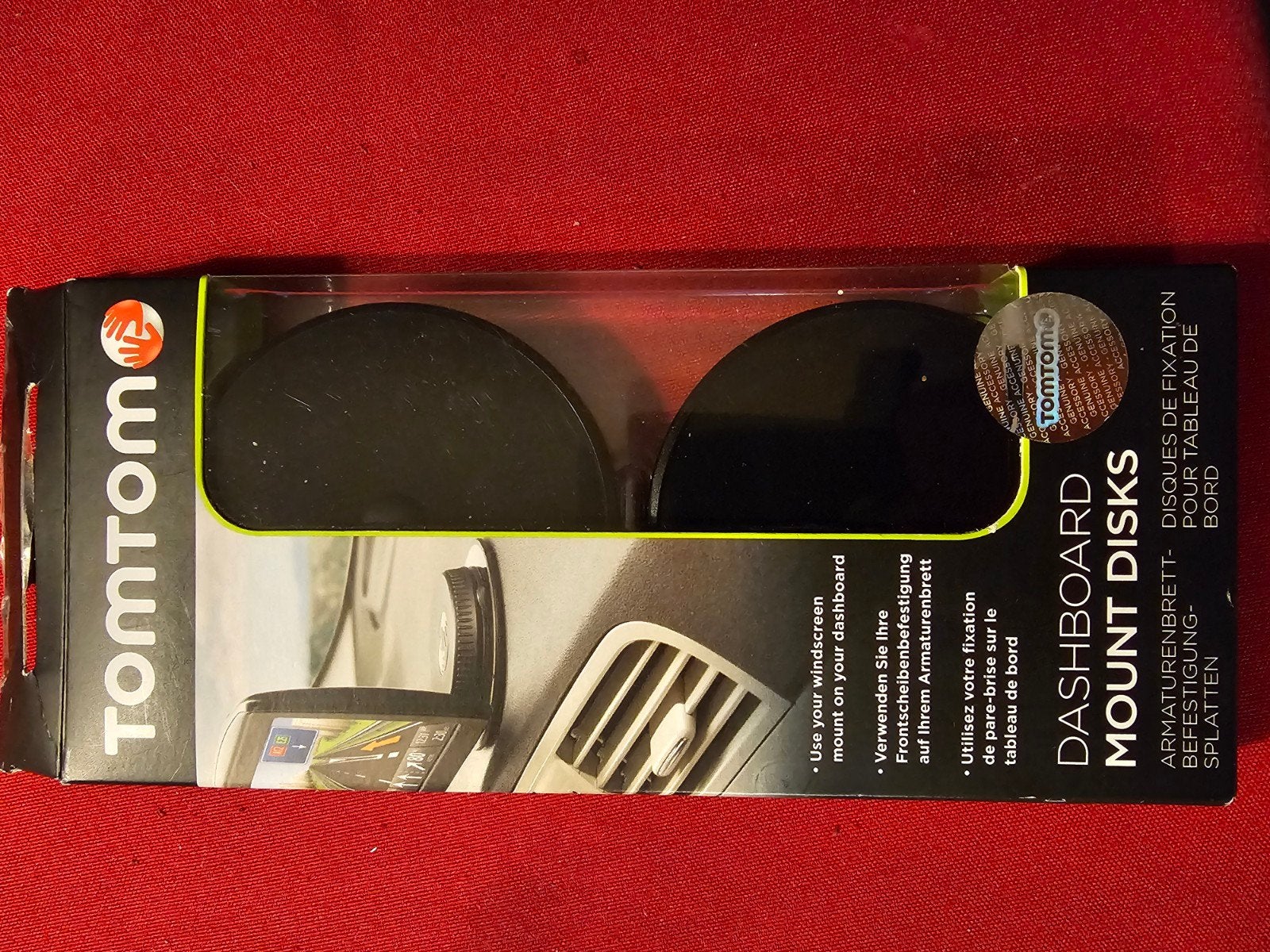 TomTom Dashboard Mount Disks - Nieuw in verpakking, Ophalen of Verzenden, Nieuw