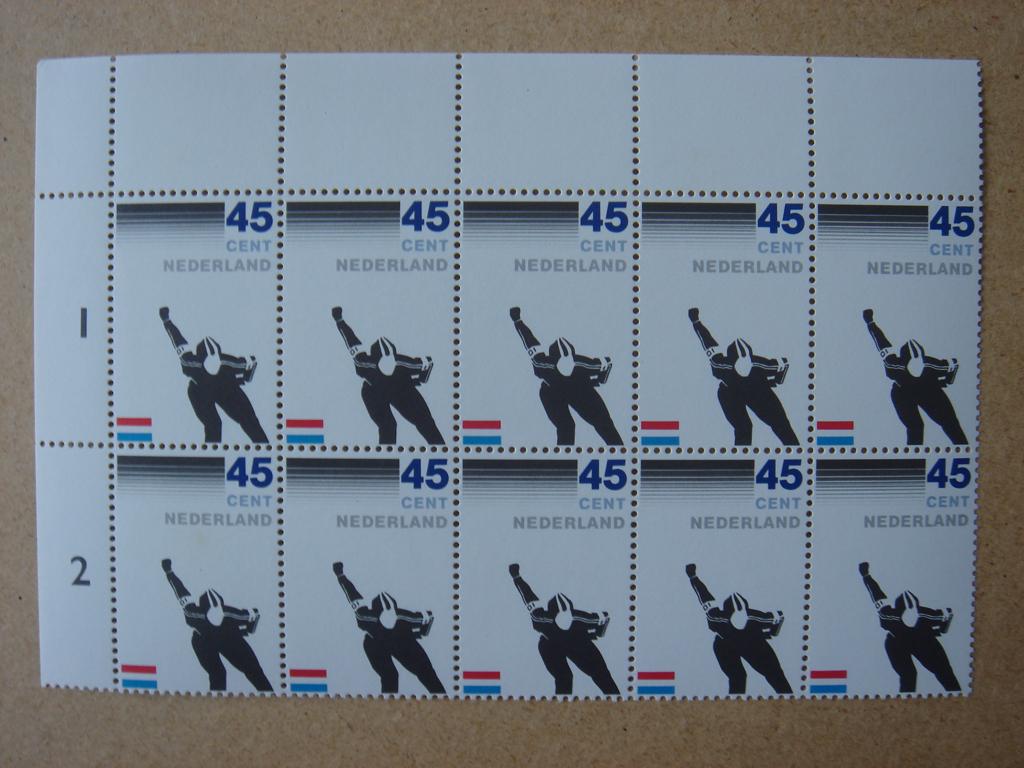 1982 NVPH 1261 KNSB 10x POSTFRIS, Ophalen of Verzenden, Na 1940, Postfris