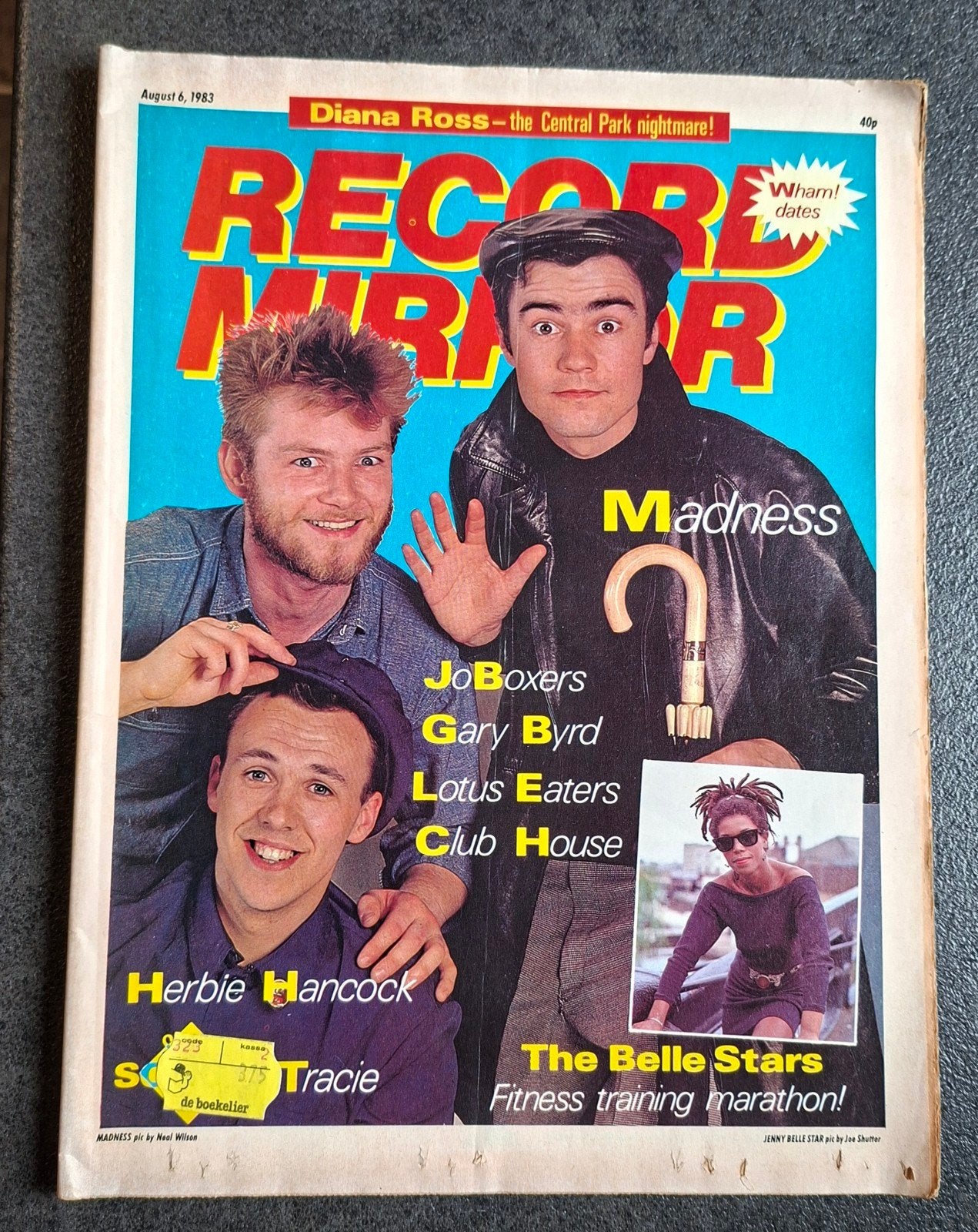 Record Mirror ( Engelstalig) 6 Augustus 1983, Ophalen of Verzenden, 1980 tot heden, Tijdschrift