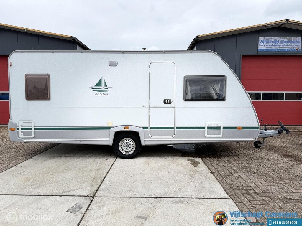 Eifelland Holiday E500, Schokbreker, 7 tot 8 meter, Bedrijf, Eifelland