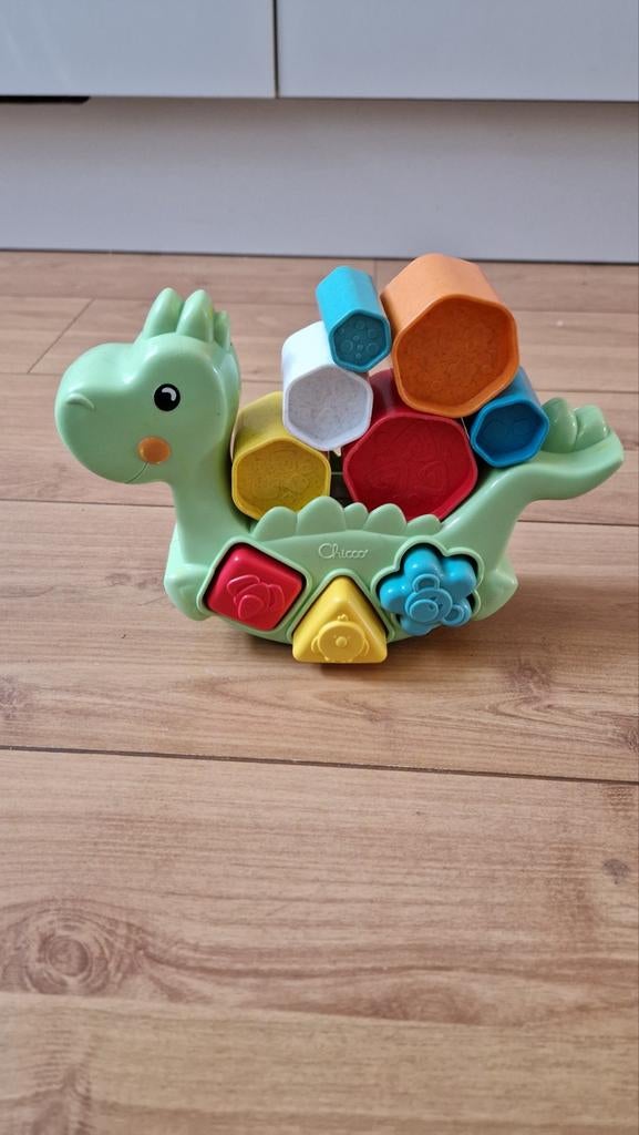 Chicco Dino Stapelbekers en Vormenstoof, Ophalen of Verzenden, Zo goed als nieuw, Overige typen
