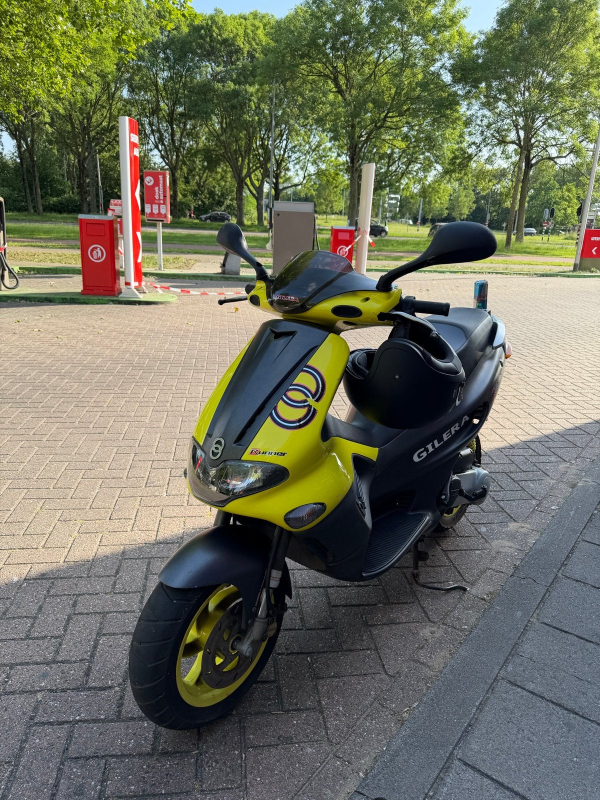 Piaggio Gilera Runner SP50cc - Geel/Zwart €1800 vaste prijs!, Ophalen, Gebruikt, Benzine, Gilera