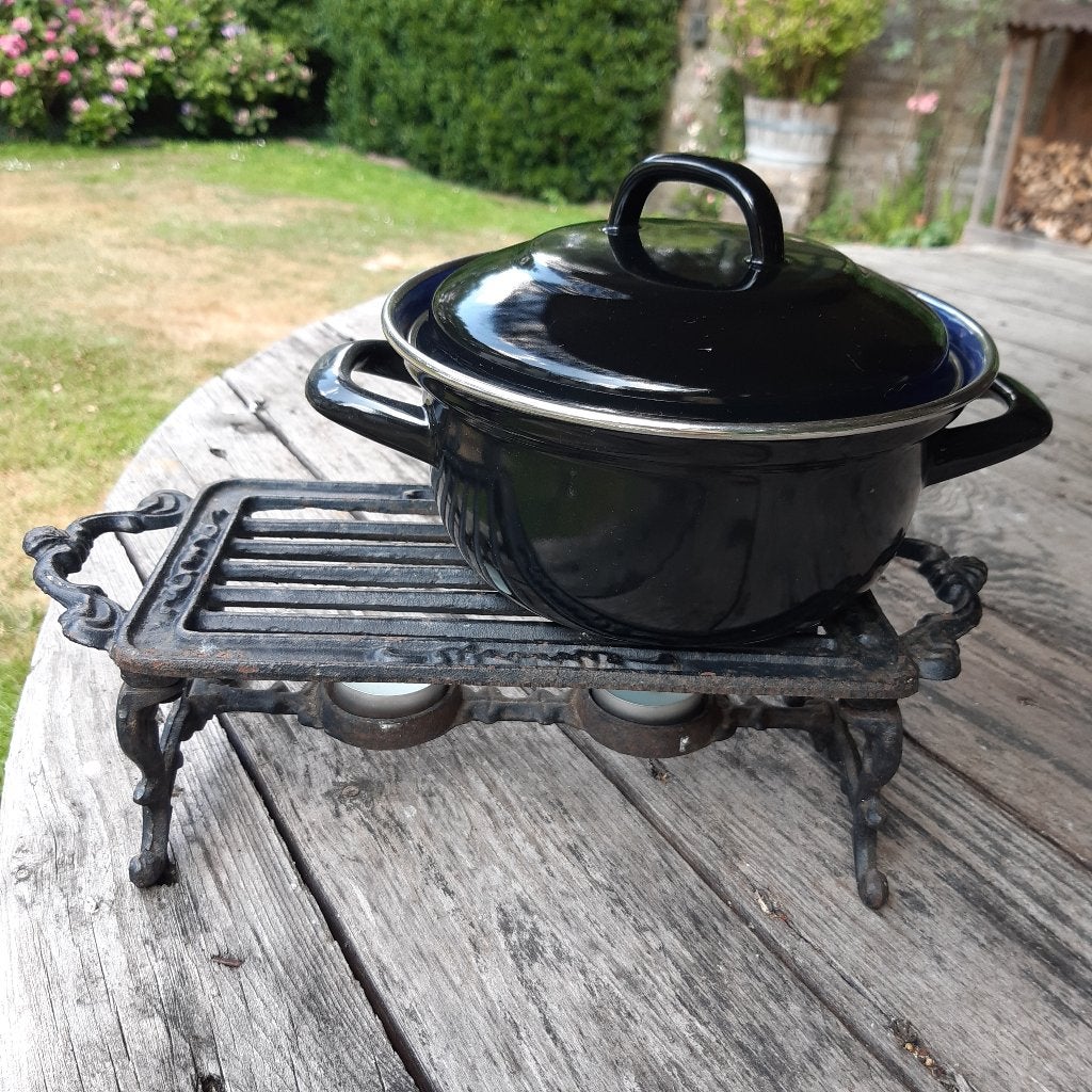 Brocante Gietijzeren rechaud, Comptoir de Familie, Ophalen of Verzenden