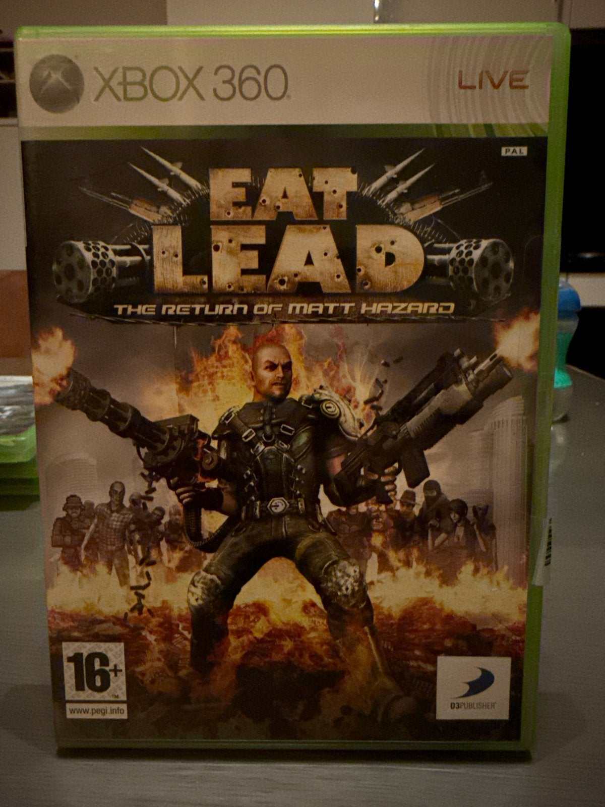Xbox 360: Eat Lead - The Return of Matt Hazard, Gebruikt, Shooter, 1 speler, Ophalen of Verzenden