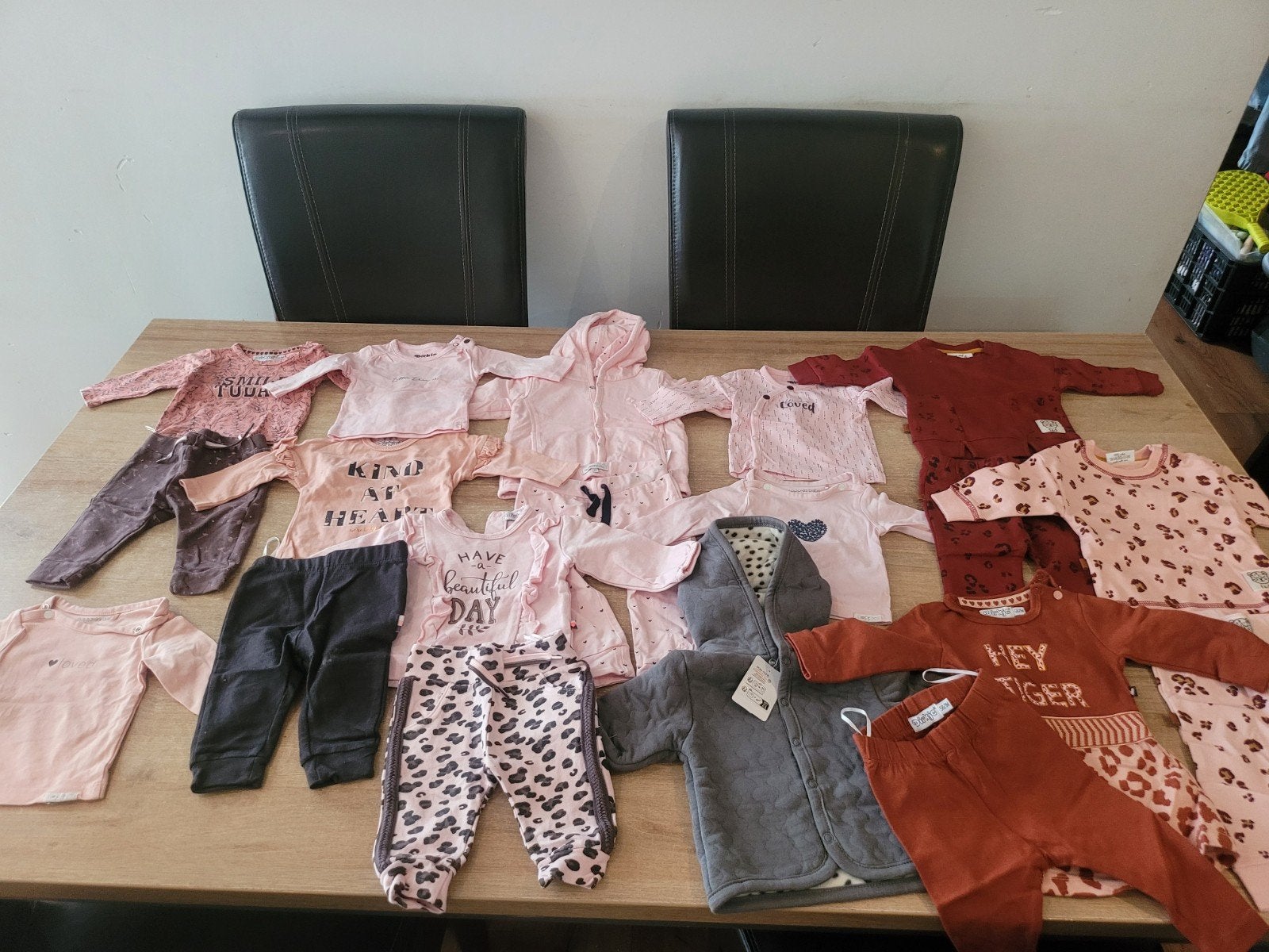 Grote kledingbundel voor baby meisjes (maat 50-62), Ophalen of Verzenden, Gebruikt, Maat 56
