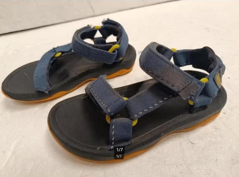 Teva sandalen 19cm zool / maat 27-28, Gebruikt, Jongen of Meisje, Overige typen, Ophalen of Verzenden