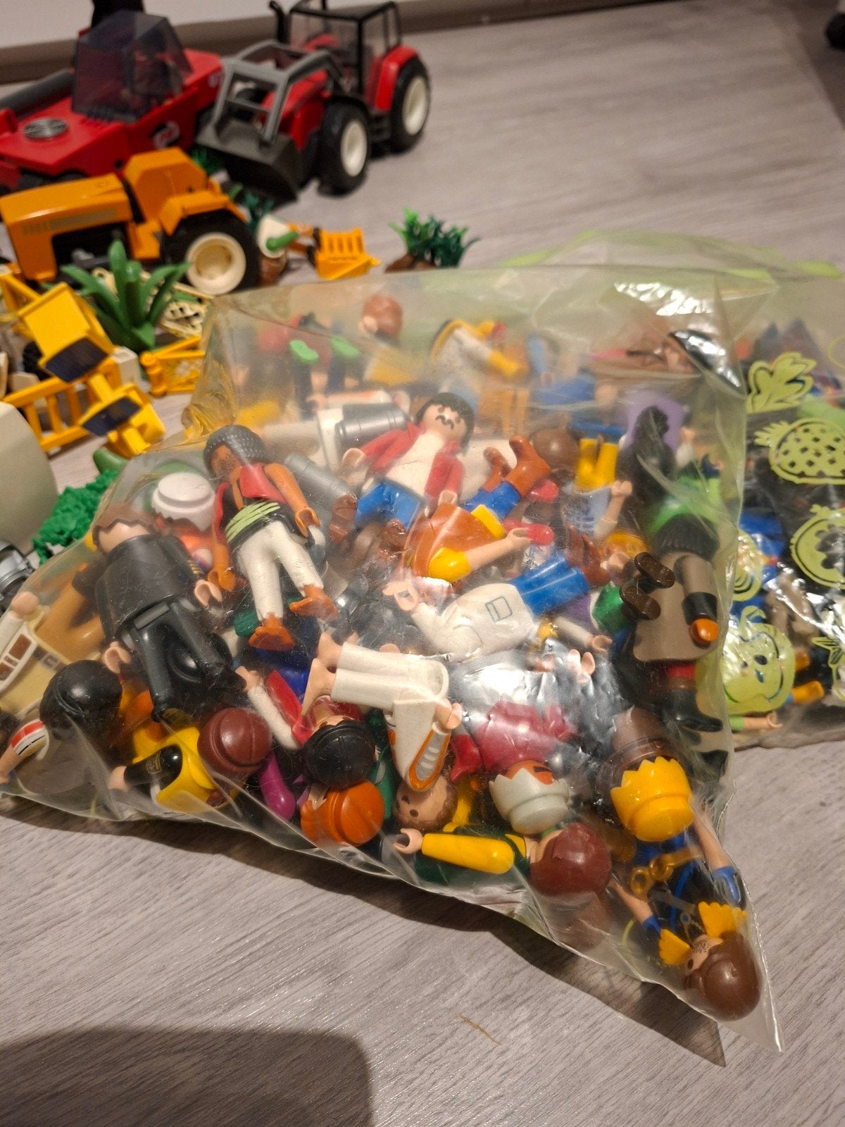 Diversen playmobil, Ophalen, Gebruikt