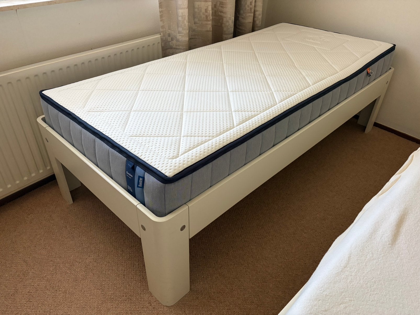 Auping Evolve matras van januari 2026, Ophalen, 90 cm, Eenpersoons, Zo goed als nieuw