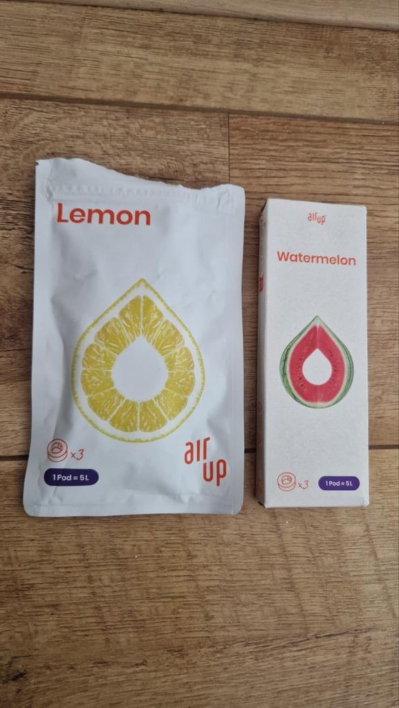 Air Up pods - Lemon en Watermelon (2 smaken), Ophalen of Verzenden, Nieuw