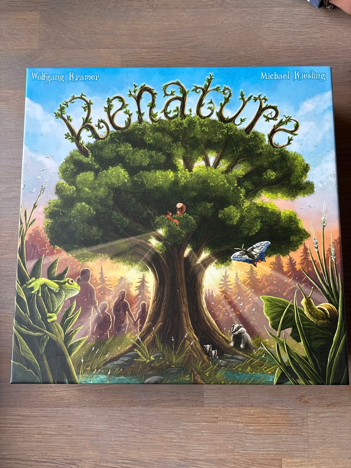 Renature Bordspel - Zo goed als nieuw, Drie of vier spelers, Ophalen of Verzenden, Zo goed als nieuw