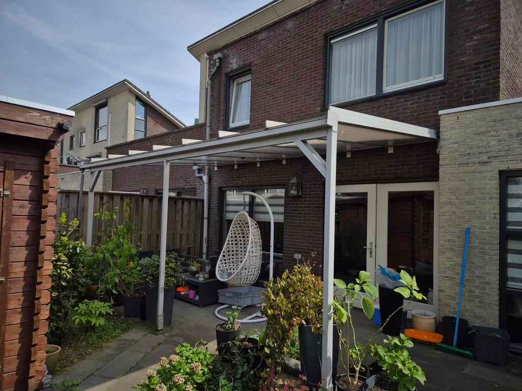 Mooie overkapping voor terras of tuin, Tuin en Terras, Overkappingen, Ophalen of Verzenden, Gebruikt