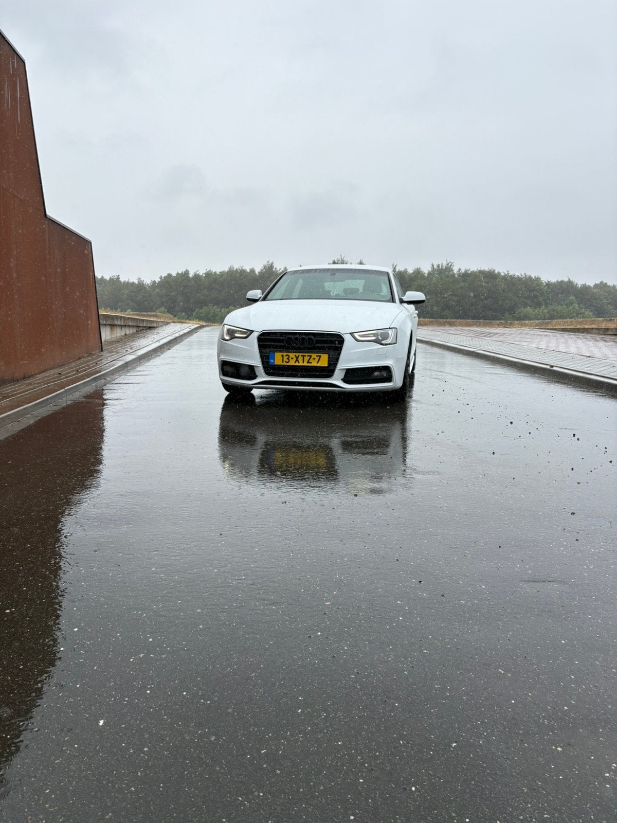 Audi A5 2.0 Tfsi 155KW Sportback M-trn. 2012 Wit, Auto's, Lichtsensor, Zwart, 4 cilinders, 1984 cc