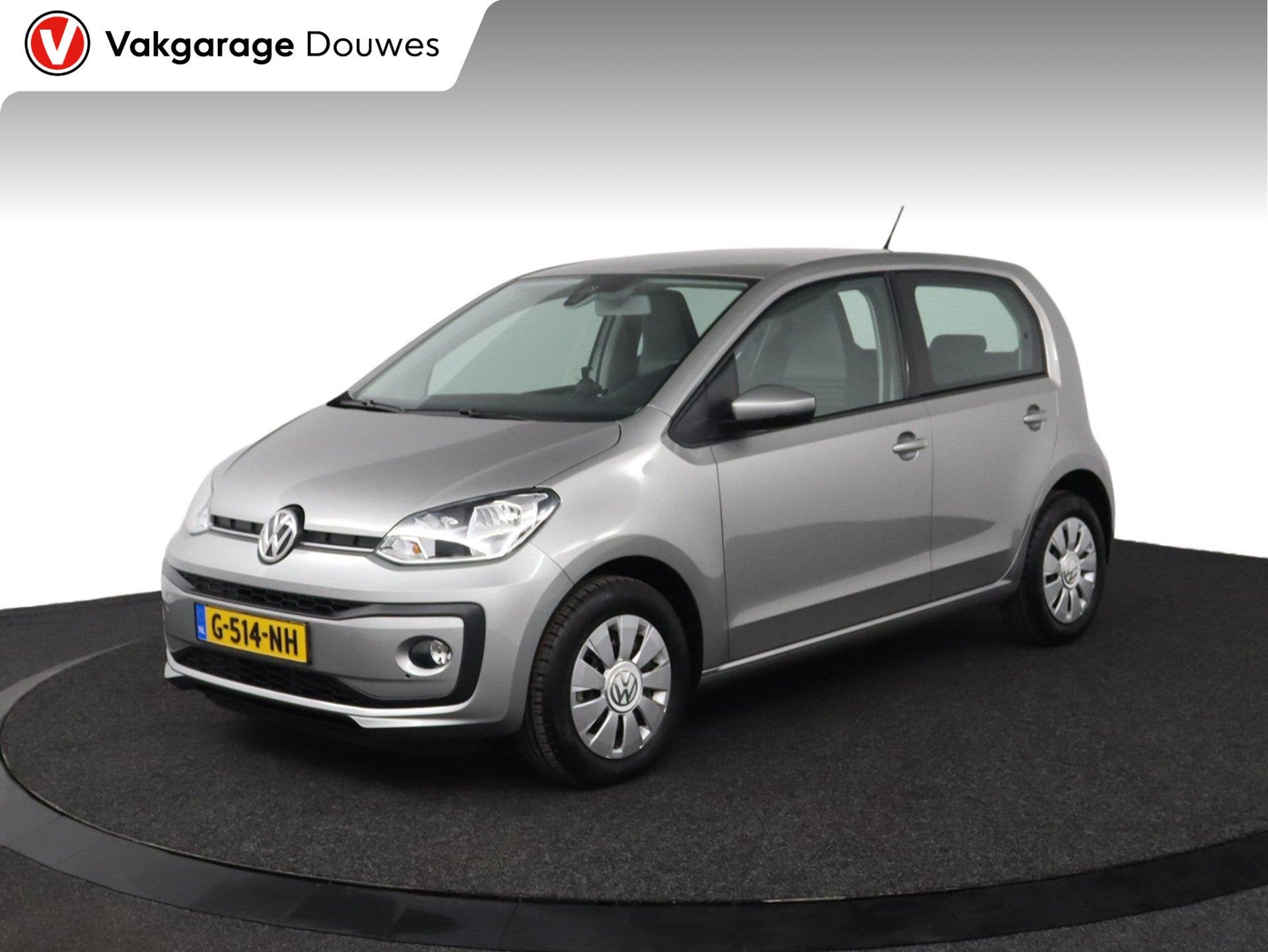 Volkswagen Up! 1.0 BMT high up! |DOH|1e eigenaar|Cruise|Stoe, Stof, Gebruikt, 840 kg, 4 stoelen