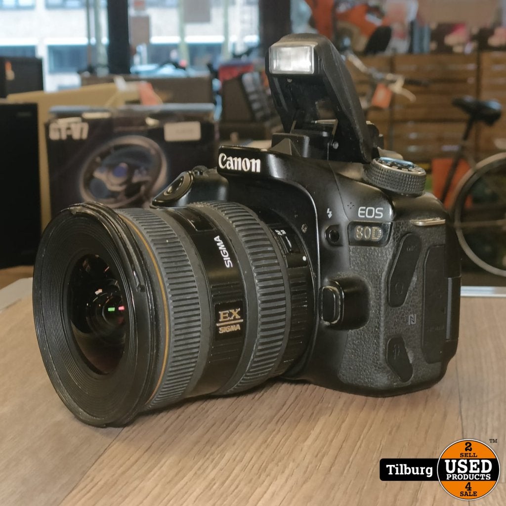 canon EOS 80D + Sigma 10-20mm f/4-5.6 | Gebruikte staat, Canon, Zo goed als nieuw, Support@canon.com, 30-2, Shimomaruko 3-chome, Ohta-ku
Tokyo 146-8501
Japan
