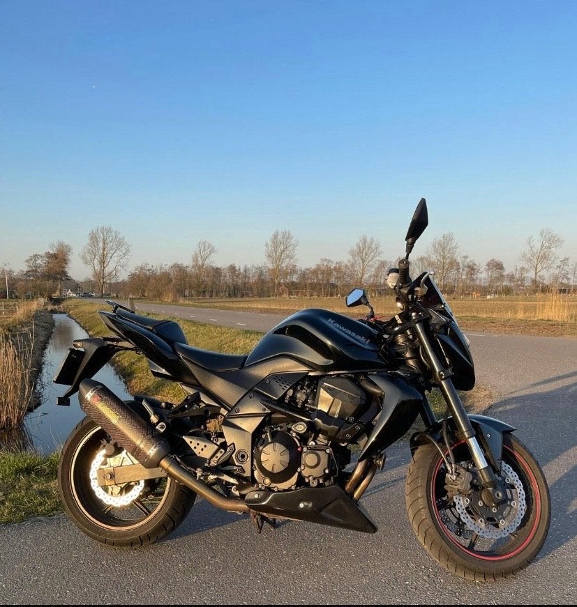 Kawasaki Z750 uit 2009, Ophalen, Gebruikt