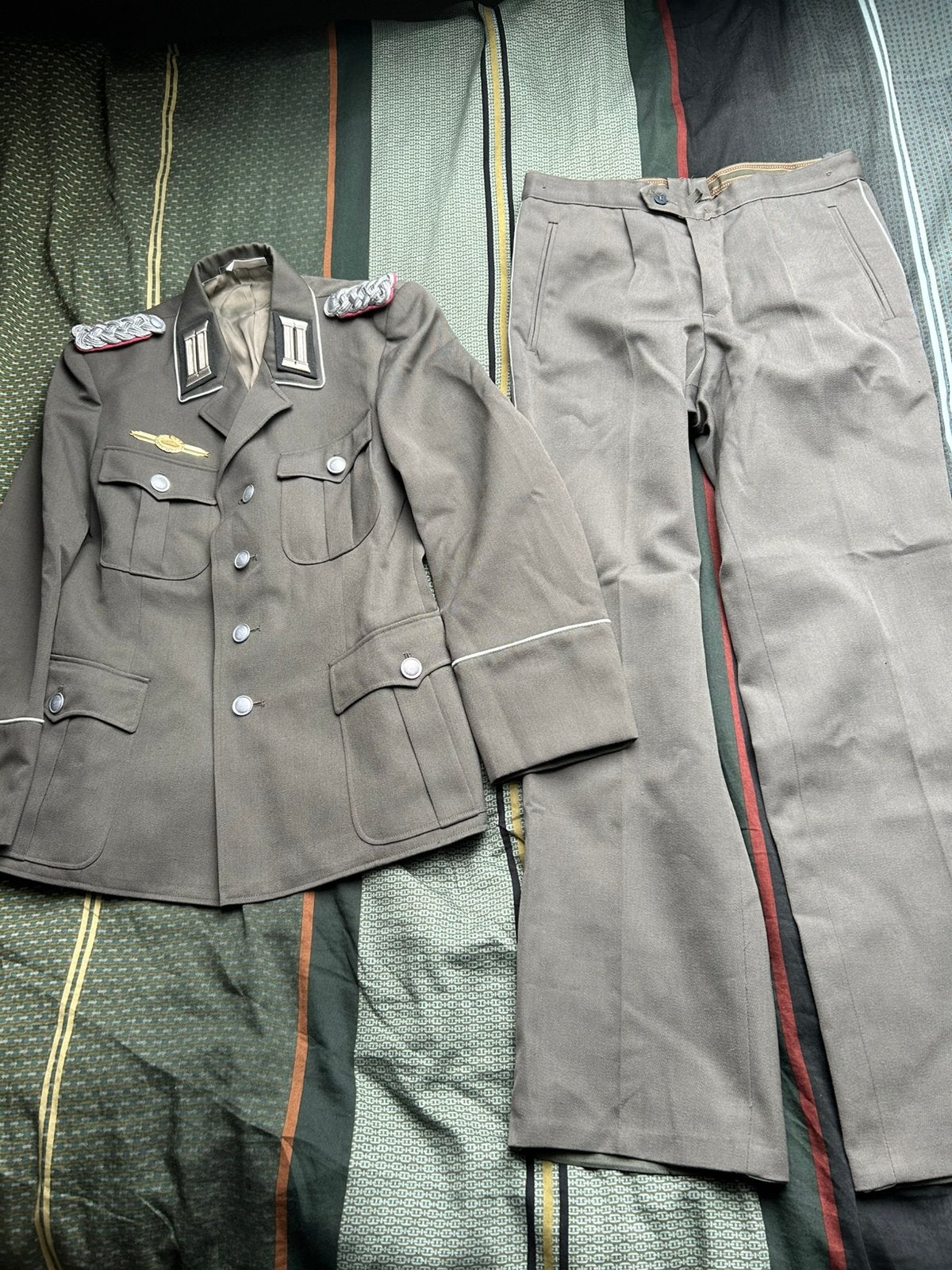 NVA Tank/Panzer jas en broek, Verzamelen, Militaria | Algemeen, Ophalen of Verzenden, Landmacht, Duitsland, Kleding of Schoenen