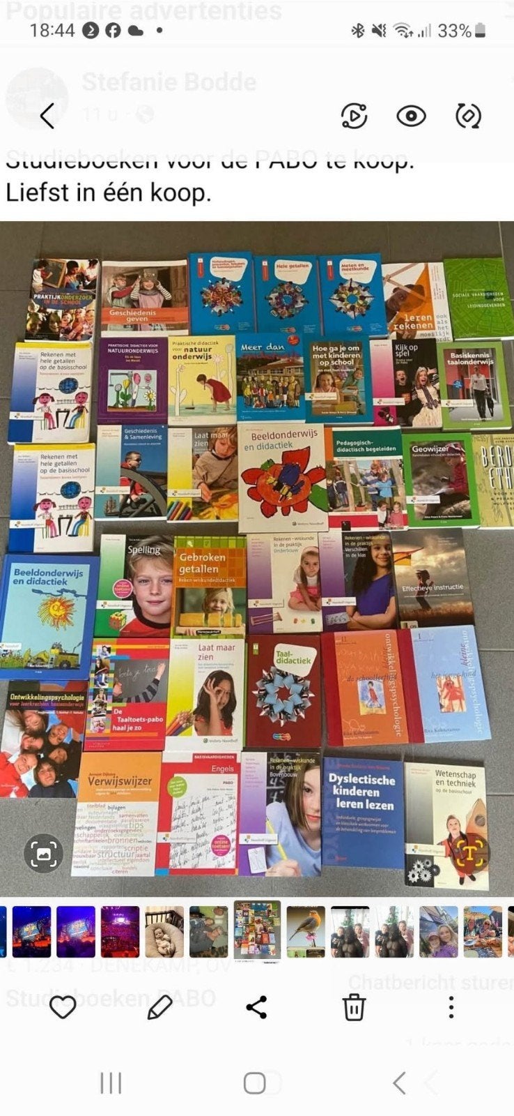 Pabo boeken HBO opleiding - Diverse studieboeken, Ophalen of Verzenden, Gelezen, HBO