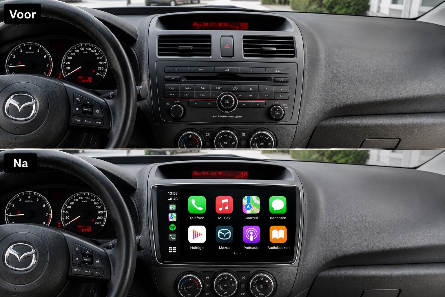 Mazda 5 CarPlay & Android Auto Inbouw, Ophalen, Nieuw