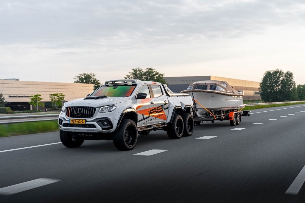 Foto 21 van UNIEK! MERCEDES X-Klasse 350d 6x6 'CARLEX DESIGN' ZieFoto's!