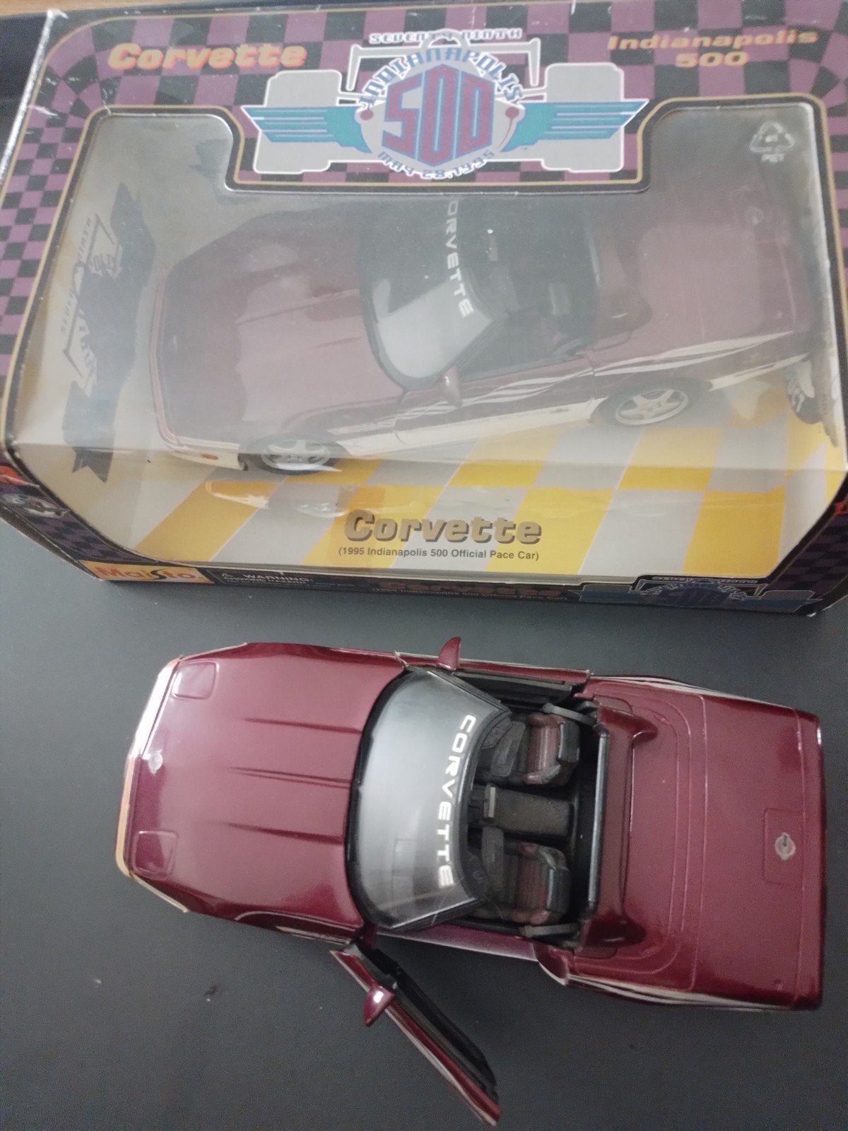 corvette c4 indianapolis 500, Ophalen of Verzenden, Zo goed als nieuw, Maisto