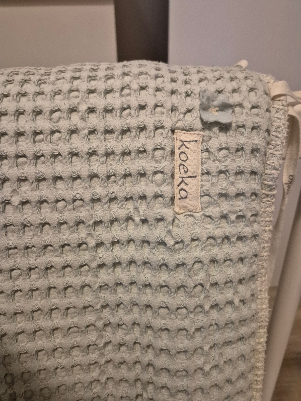 Koeka Bedrand - Pastel Groen, Kinderen en Baby's, Kinderkamer | Beddengoed, Jongetje of Meisje, Overige typen, Ophalen of Verzenden