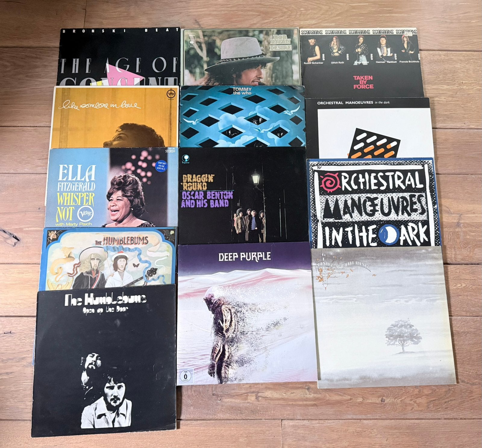 45 lp’s vinyl te koop aangeboden, Cd's en Dvd's, Vinyl | Overige Vinyl, Originele persing, Ophalen of Verzenden, Gebruikt, 12 inch