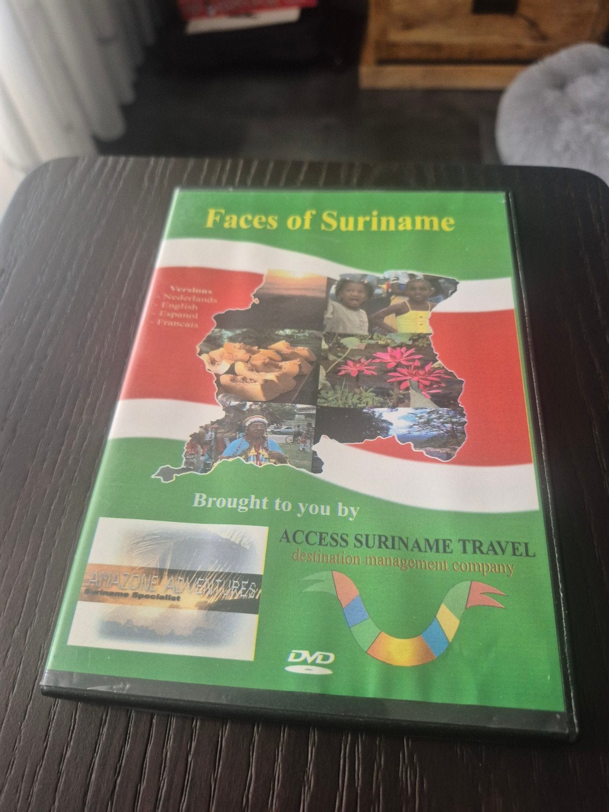 Faces of Suriname DVD - Reisinformatie en cultuur, Alle leeftijden, Nederlands, Ophalen of Verzenden, Inclusief doosje