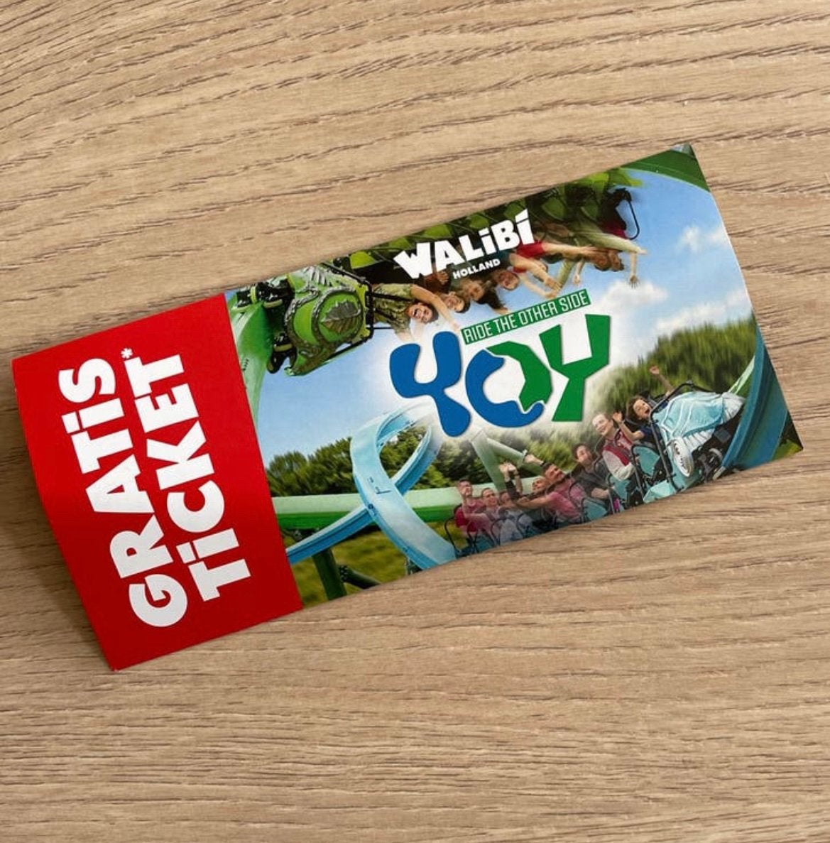 Gratis derde toegangskaartje Walibi!, Tickets en Kaartjes, Kortingskaart