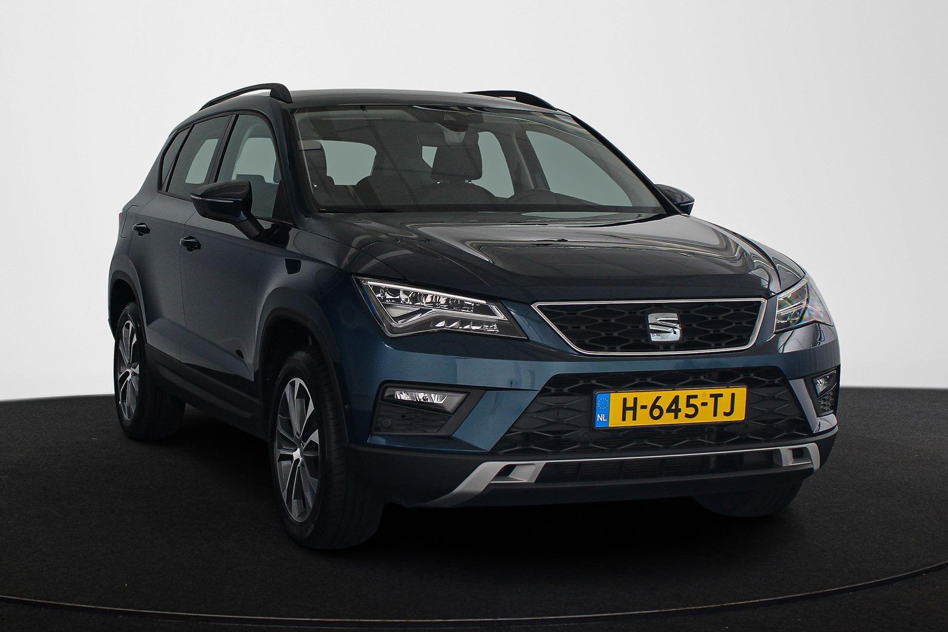 SEAT Ateca 1.5 TSI Style Business Intense Automaat Trekhaak, Auto's, Seat, 150 pk, Blauw, Ateca, Origineel Nederlands