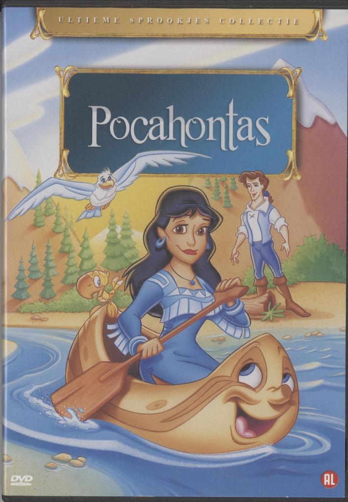 27) Pocahontas; de avonturen van een indianen prinsesje, Gebruikt, Tekenfilm, Ophalen of Verzenden, Alle leeftijden
