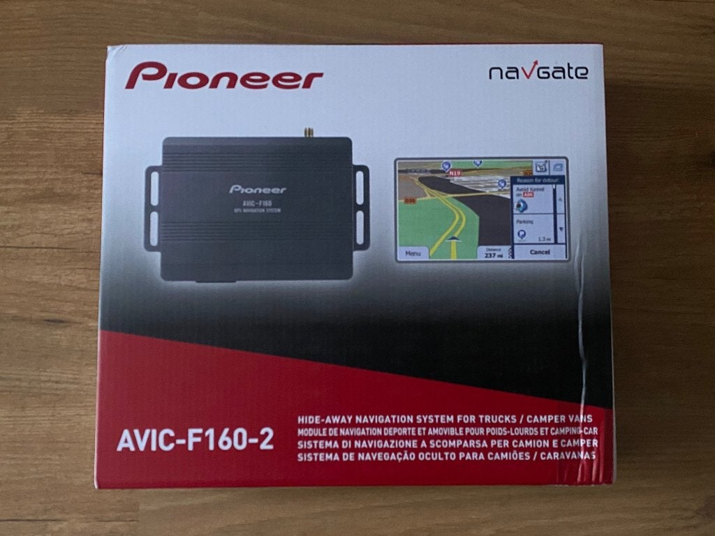 Pioneer Avic-F160-II navigatiecomputer Camper en truck, Nieuw, Ophalen of Verzenden, Pioneer
