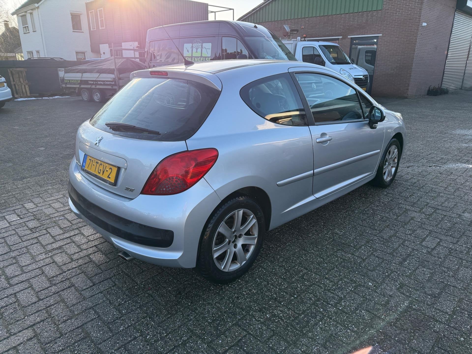 Peugeot 207 1.6-16V | Airco | E-Ramen | Premium Pakket | Blu, Auto's, Voorwielaandrijving, Gebruikt, 4 cilinders, 1188 kg