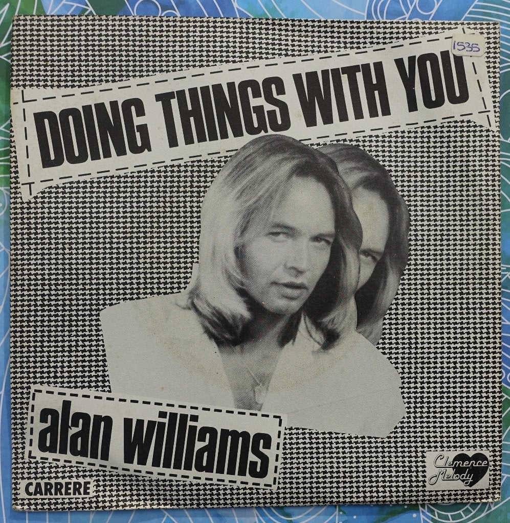 Alan Williams - Doing Things With You (7'' Vinyl Single), Cd's en Dvd's, Vinyl Singles, 7 inch, Zo goed als nieuw, Pop, Overige typen