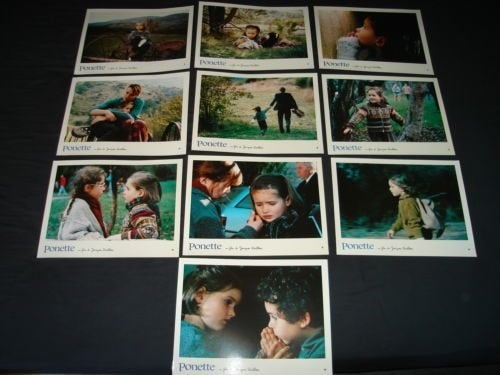 PONETTE      lobbycard set., Verzenden, Nieuw, A4 of kleiner, Film en Tv