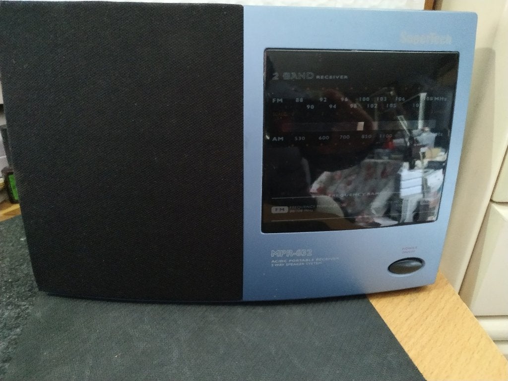 SuperTech MPR-032 AC/DC Radio FM/AM, Ophalen of Verzenden, Zo goed als nieuw, Radio