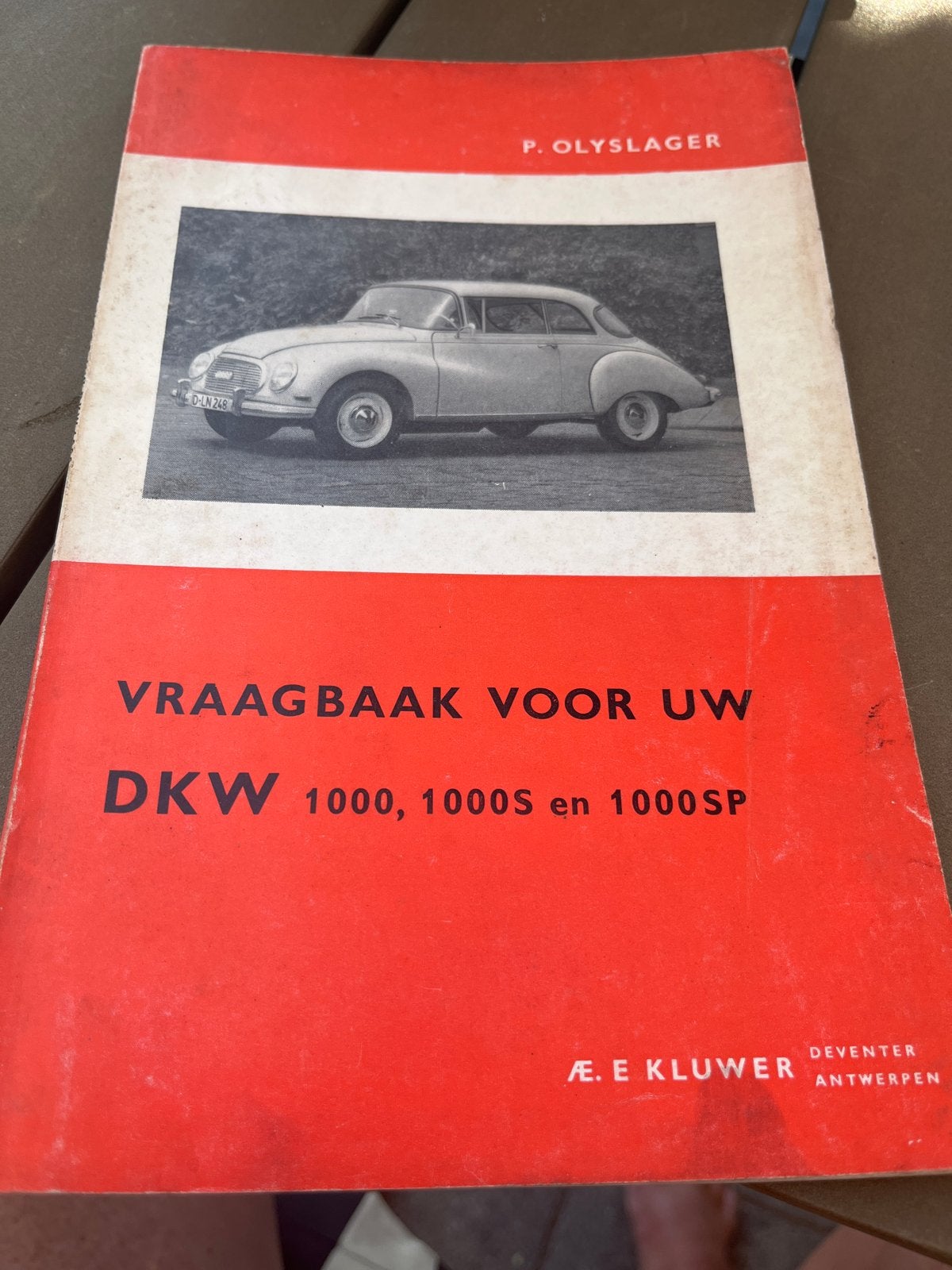 Vraagbaak DKW 1000, 1000S en 1000SP - P. Olyslager, Boeken, Ophalen of Verzenden, Gelezen, Overige merken