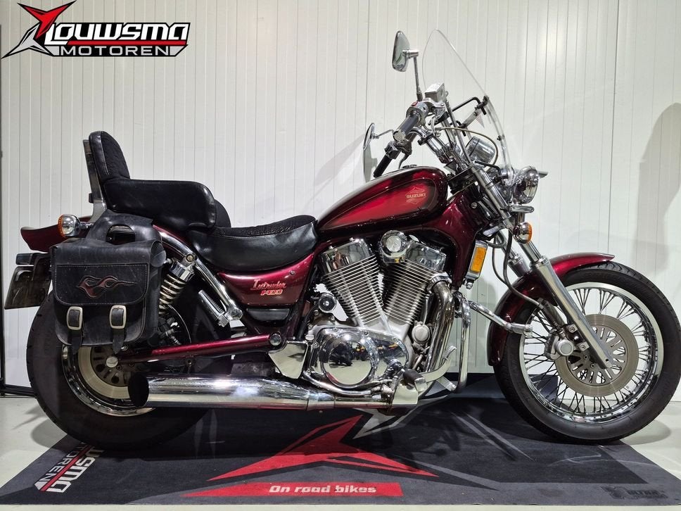 SUZUKI VS 1400 INTRUDER |zijtassen|12maanden garantie, Motoren, 1360 cc, Bedrijf, Onbekend, Meer dan 35 kW