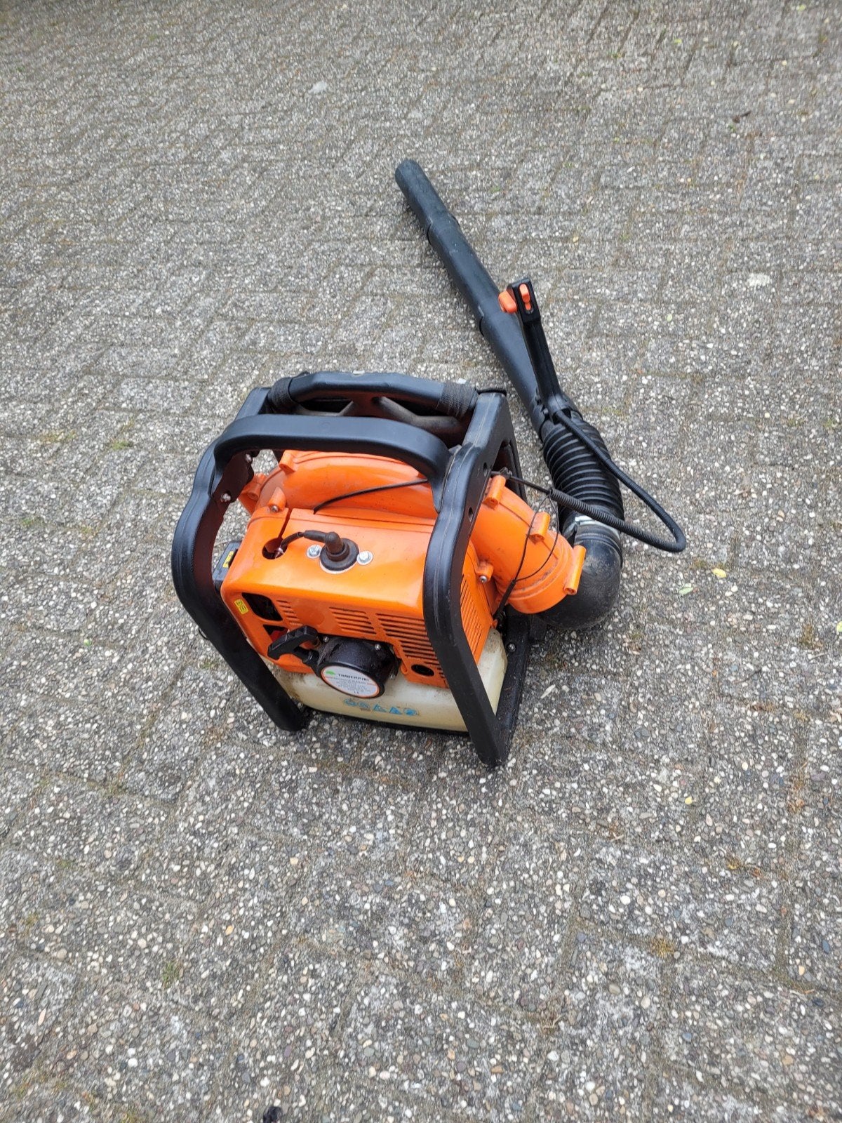 Bladblazer, Tuin en Terras, Ophalen of Verzenden, Gebruikt, Benzine