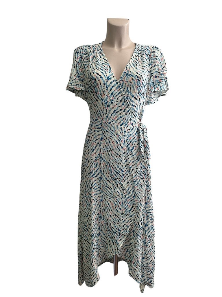 Fabienne Chapot jurk S, Blauw, Ophalen of Verzenden, Zo goed als nieuw, Onder de knie
