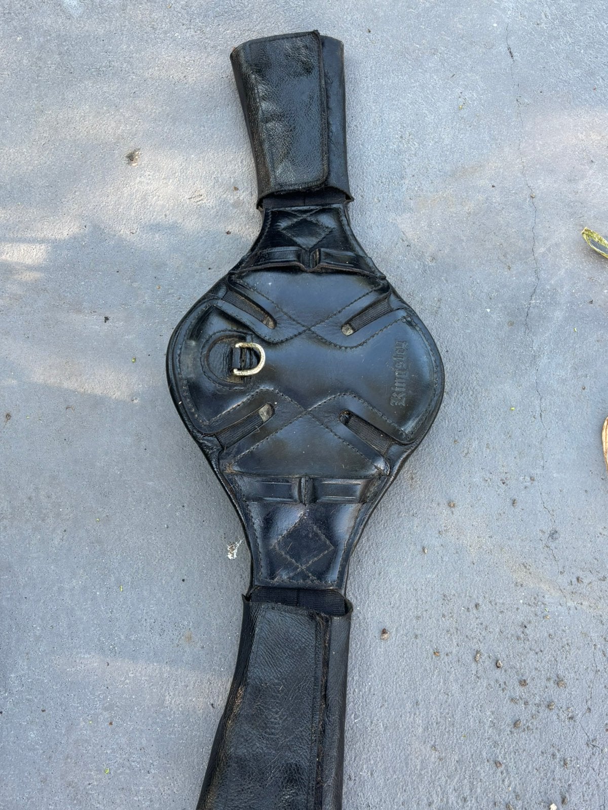 Dressuursingel Kingsley zwart 60 cm, Dieren en Toebehoren, Paarden en Pony's | Hoofdstellen en Tuigage, Ophalen of Verzenden, Zo goed als nieuw