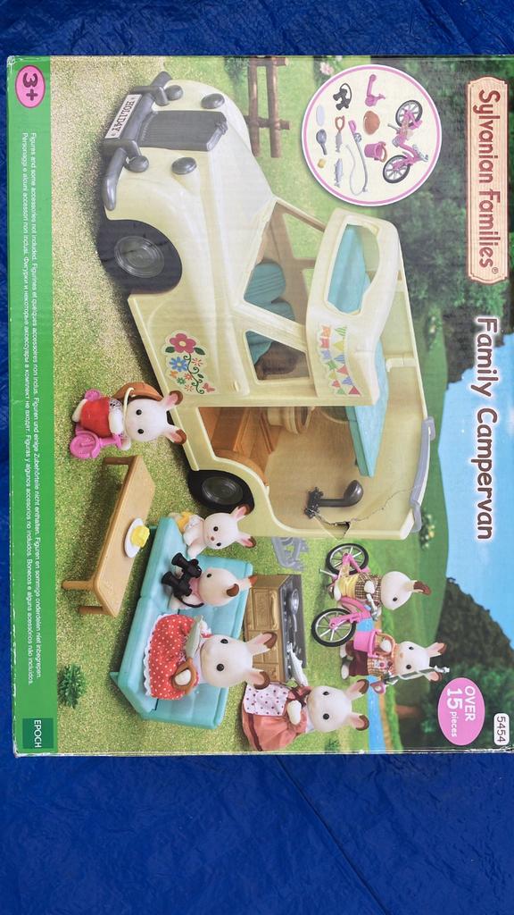 Sylvanian Families Family Campervan - Exclusief accessoires, Ophalen of Verzenden, Gebruikt