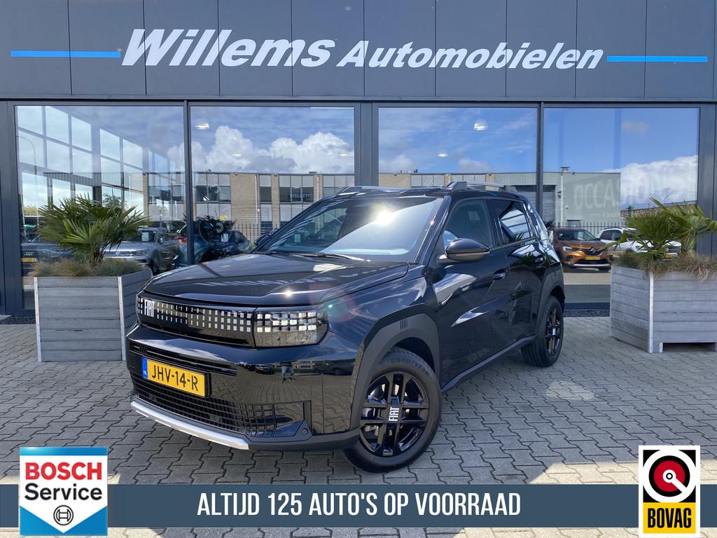 Fiat Grande Panda 1.2 Hybrid ICON App Connect, Cruise Contro, Auto's, Stof, Zwart, Origineel Nederlands, Bedrijf