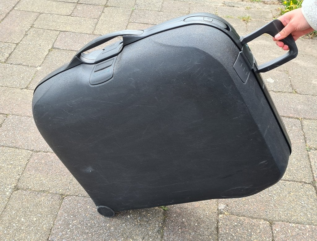 Samsonite koffer zwart, Sieraden, Tassen en Uiterlijk, Gebruikt, Hard kunststof, 70 cm of meer, 55 cm of meer