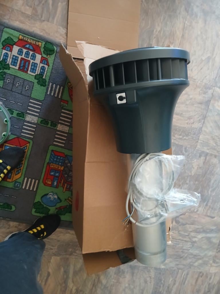 Mechanische afzuiging, Doe-het-zelf en Verbouw, Ventilatie en Afzuiging, Ophalen of Verzenden, Afzuiger