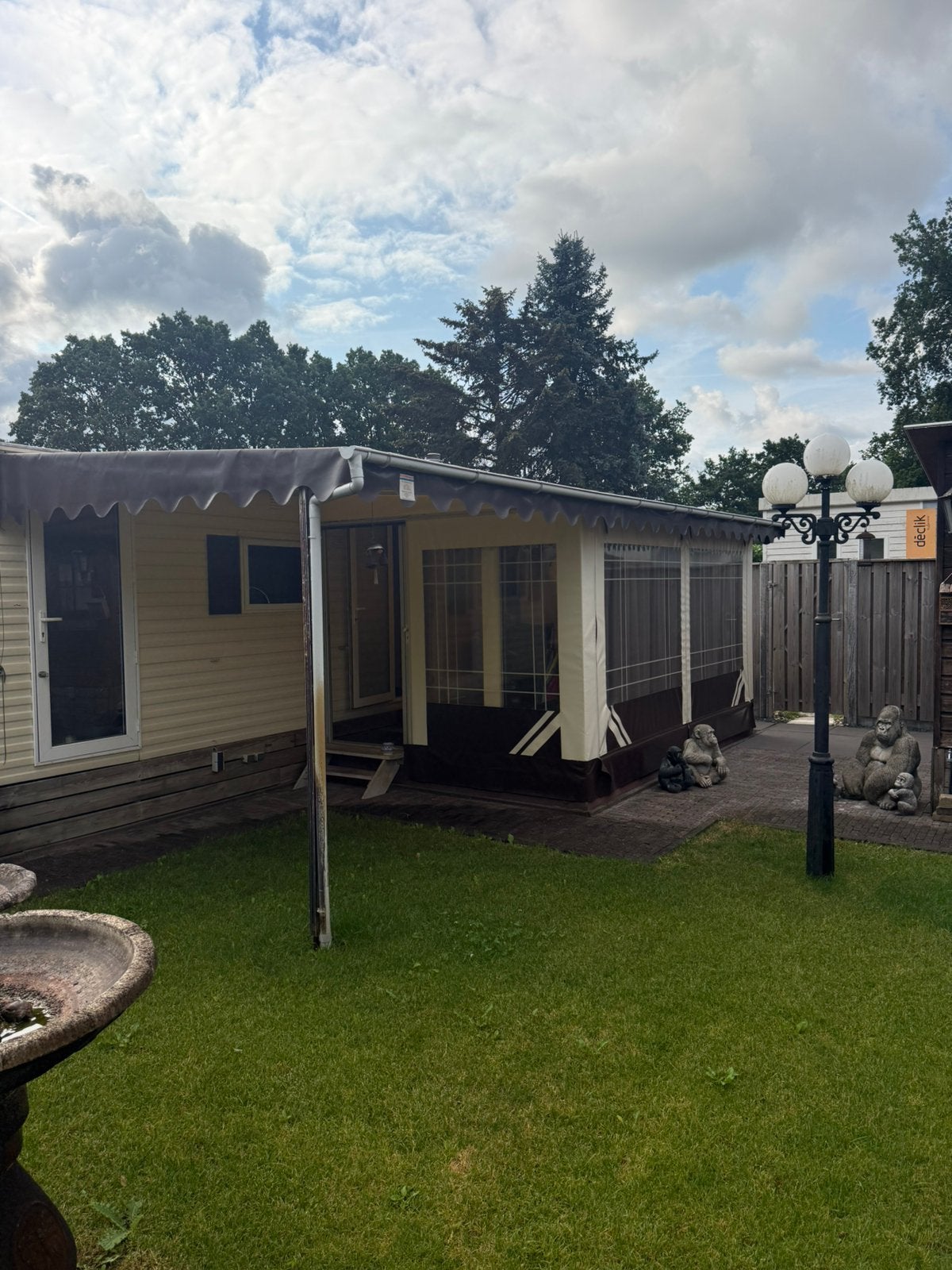 Tournesol tent 4x3 meter met luifel, Tuin en Terras, Overkappingen, Ophalen, Gebruikt, Tuinpaviljoen