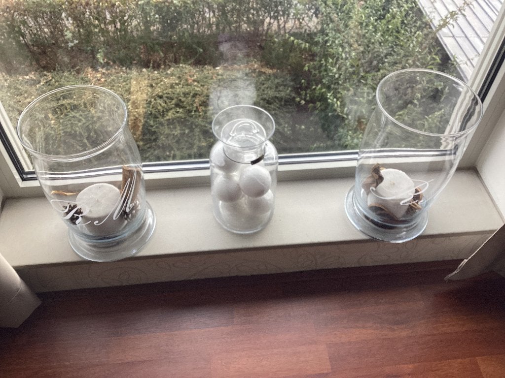 Windlichten Rivièra maison, Huis en Inrichting, Woonaccessoires | Kandelaars en Kaarsen, Ophalen, Windlicht, Rivièra Maison, Glas