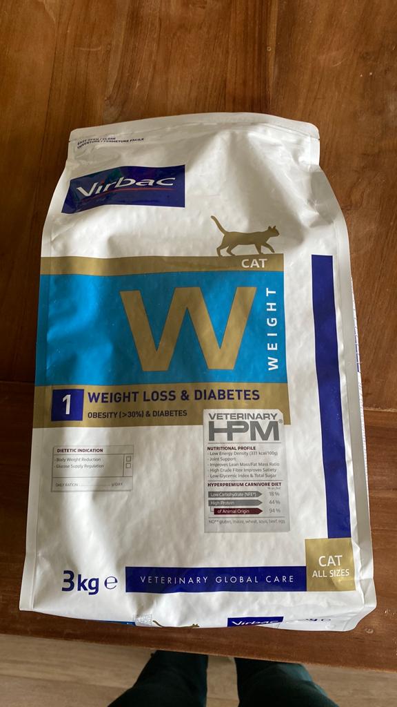Virbac weight lost & diabetes, Dieren en Toebehoren, Dierenvoeding, Ophalen of Verzenden, Kat