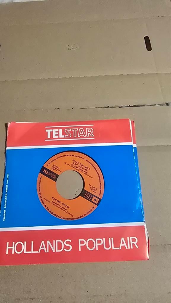 Gerard Hoebe - Maar Wie Holt Van Mekaar (Single, 1973), Gebruikt, 7 inch, Single, Ophalen of Verzenden