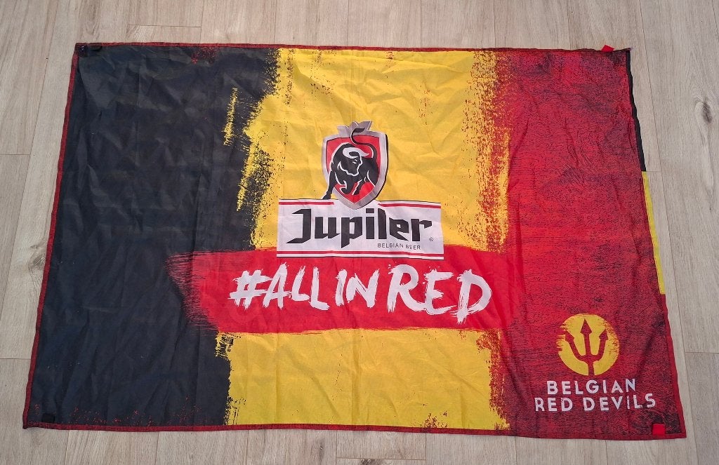 Jupiler All in red, Ophalen of Verzenden, Gebruikt, Overige binnenlandse clubs, Overige typen