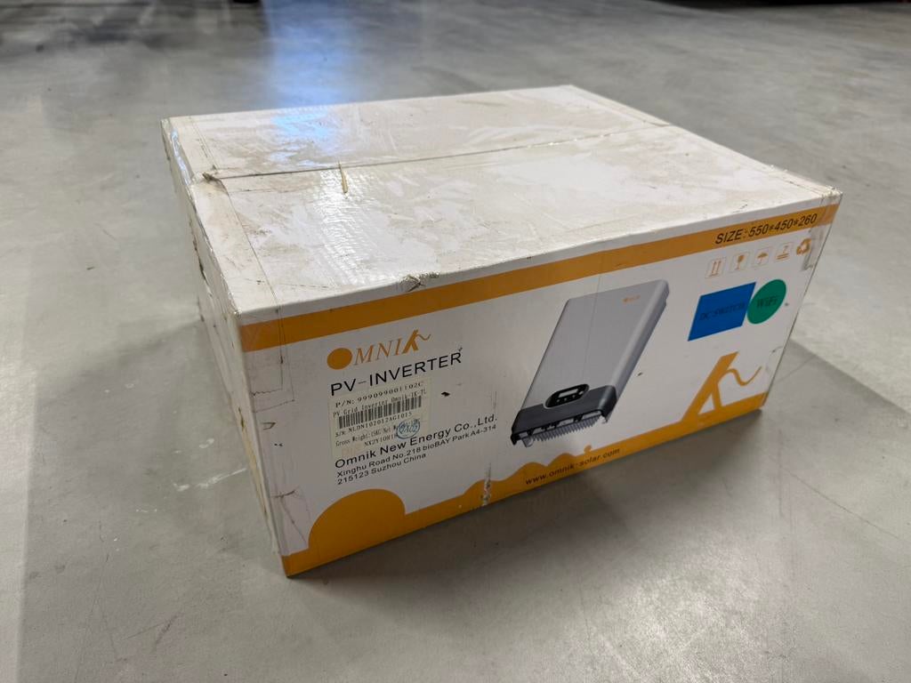 Omnik Omvormer (PV Inverter) 1K-TL, Doe-het-zelf en Verbouw, Zonnepanelen en Toebehoren, Ophalen, Nieuw